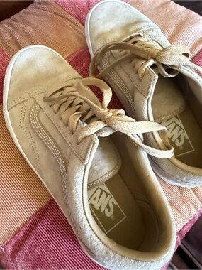 Vans Suede Old Skool Sneakers - Tan/Beige